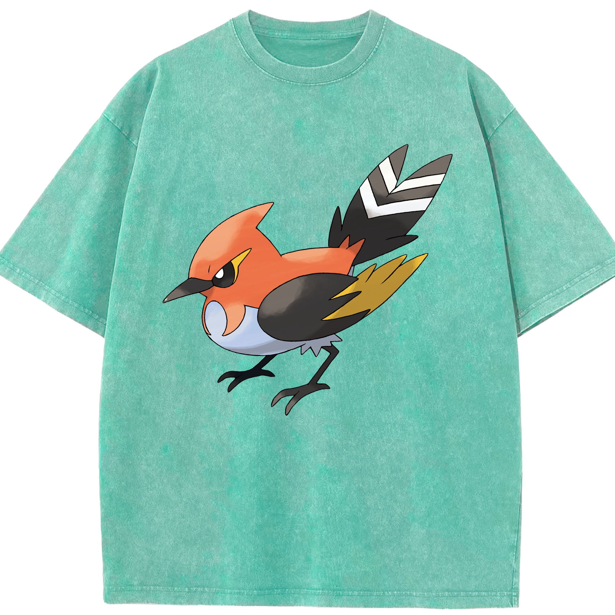 （画像用） ポケットモンスター Pokémon 綿100% ヴィンテージ風 半袖Tシャツ（フロントプリント）